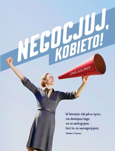 Książka o negocjacjach "Negocjuj, kobieto!"